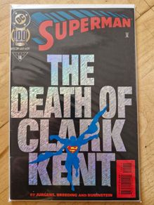 Superman #100 - The Death of Clark Kent (1995)