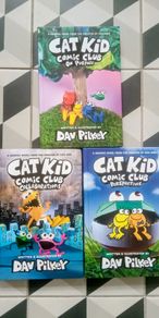 Dave Pilkey: Cat Kid x 3