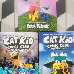 Dave Pilkey: Cat Kid x 3