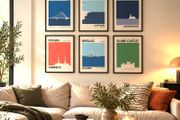 Irish Landmark Minimalist Art Prints