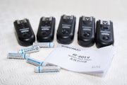 Set of 5 x YONGNUO RF-603 II Remote Flash Triggers for Canon/Nikon/Sony (and Fuji X)