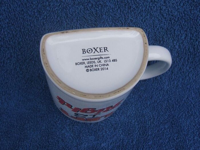 LEFT IS RIGHT (No Right Handers) - a novelty LEFT HANDED MUG (excellent condition)