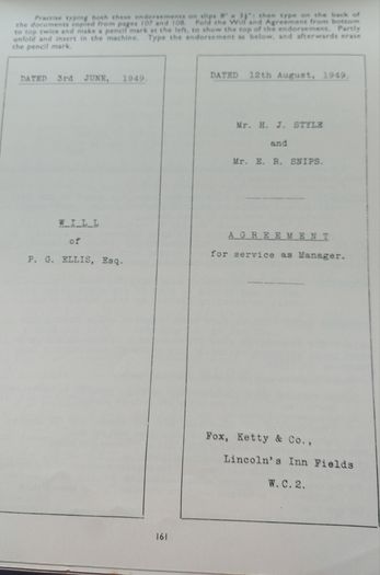 Vintage 1950 TypewriterManual