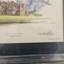 2 matching framed St Andrews 100th anniv golf prints. Printed on 100% linen board using lightfast inks Image 3