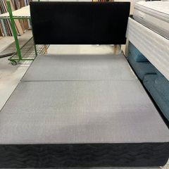 King Size 150x200cm spilt base with Matching headboard