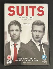 Suits Season Two. DVD Television Series.