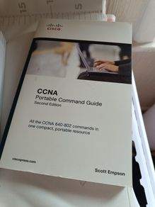 CCNA Portable Command Guide (Second Edition) by Scott Empson.