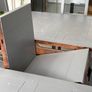 Dining table extendable & 8 chairs Image 3