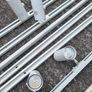 LED Track Spotlights and Track Rails Excellent Condition Image 2