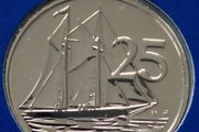 Cayman Islands Rare 1980 Schooner Coin Stamp cover BUNC
