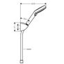 hansgrohe Vernis Blend Hand Shower Set Vario with shower hose 160 cm Image 2