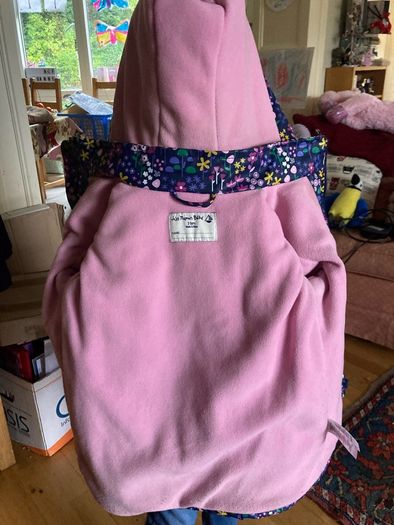 kids Parka Jacket (purple & pink) 2-3yrs x2