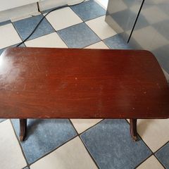1980's Mahogany coffee table