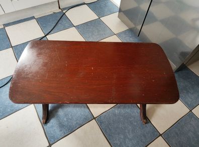 1980's Mahogany coffee table