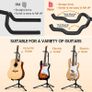 Guitar Stands with Neck Holder Folding Tripod Floor Metal Universal Holder, for Acoustic Electric Guitars Ukulele Violin Banjo Mandolin (FREE POSTAGE) Image 5