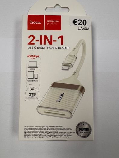 type c to sd/tf card reader