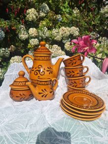 1960s Vintage French Cafe Set