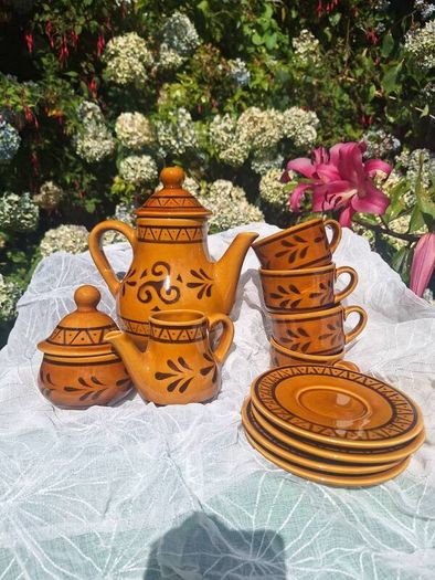1960s Vintage French Cafe Set