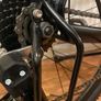 Brand-new Black Bicycle Rear Derailleur Hanger Chain Gear Guard Protector Cover Mountain Bike Cycling Transmission Protection Iron Frame Image 3