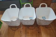 Soft plastic boxes - bundle of 3