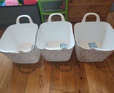 Soft plastic boxes - bundle of 3
