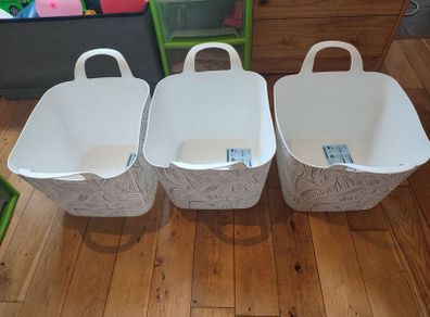 Soft plastic boxes - bundle of 3