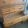 solid wood 5-drawer chest of drawers Image 4