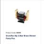 Grundfos 2.0 Bar Positive Head Brass Pump Image 3