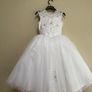 Beautiful  Communion Dress (Polka) with Bolero) Image 5