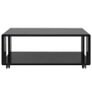 High Gloss Coffee Table Black Image 2