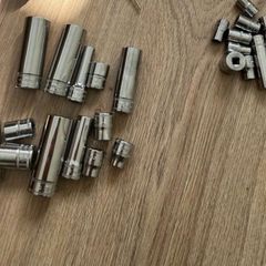 Snap on socket 1/4" 3/8" 1/2"