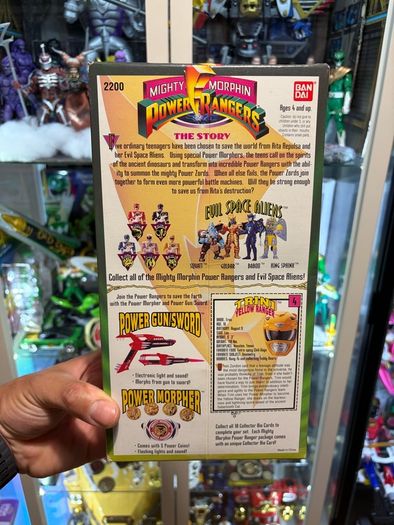 1994 Mighty Morphin Power Rangers 8 inch Figures