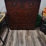 solid wood 5 drawer chest Image 4