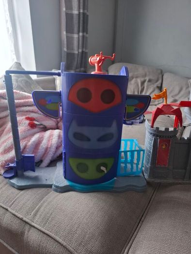 pj masks and paw patrol tower