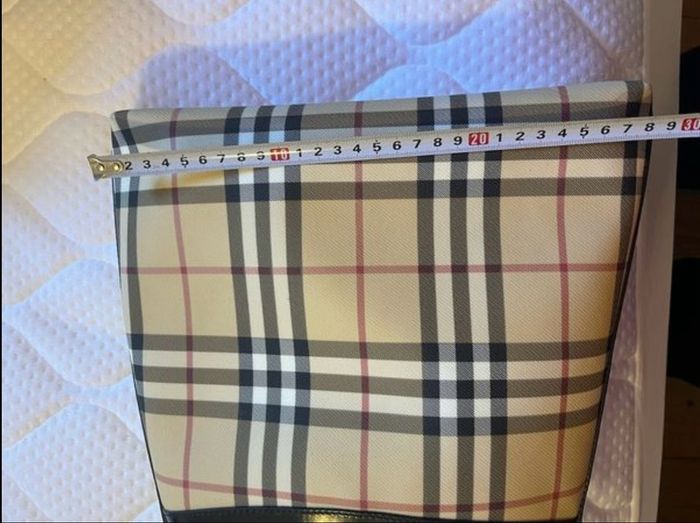 Authentic Burberry London Nova Check Shoulder Bag Vintage