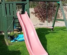 play slide swings