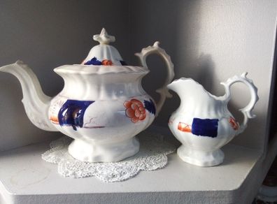 Teapot & Jug