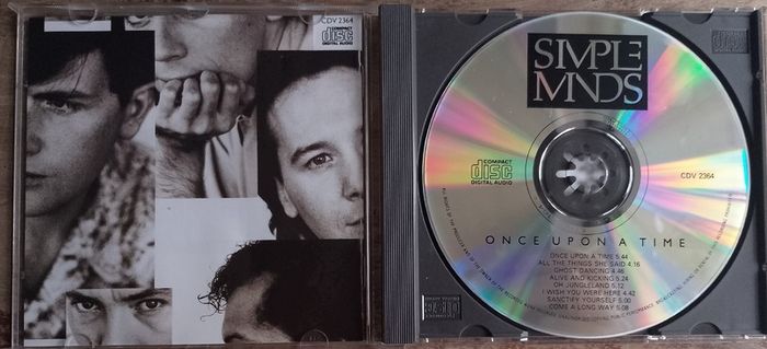 Simple Minds - Once Upon A Time CD (1985) Original Release 80's Pop Rock Synth EX+