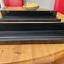 Black picture /display Shelves. Image 2