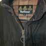 Barbour Corbridge Wax Jacket, Black, XL, Quilted. Rain Hood Image 2