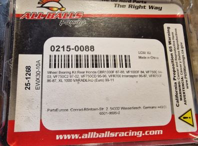 Honda Wheel bearing kit rear