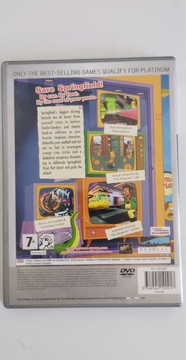 Playstation 2 Ps2 Simpsons Hit and Run Game