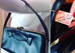 Rare Irish Vintage Beverly Leather Handbag