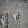 Light wall sconces x 2 silver brand new Image 9