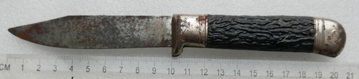 Vintage Hunting Knife with Sheath