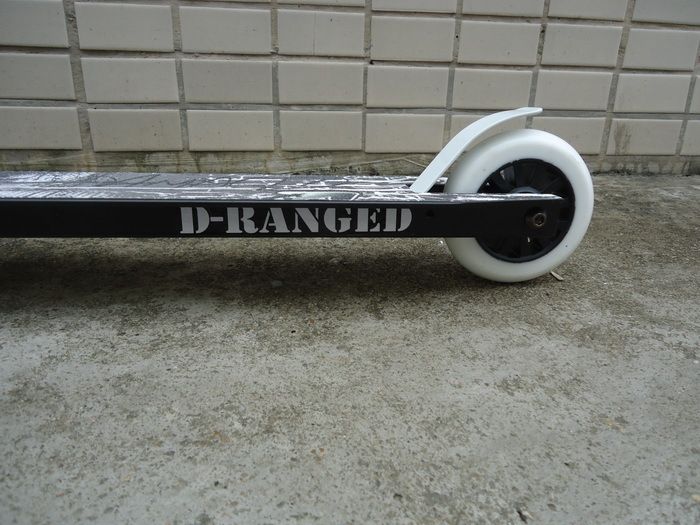 Damaged D-Ranged Scooter - Black