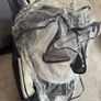 Uppababy vista basinet with rain cover fly cover had to storage and adapters for buggy to make it a double buggy Image 9