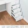 Excellent White Gloss Vanity Image 8