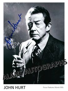 John Hurt  Autograph