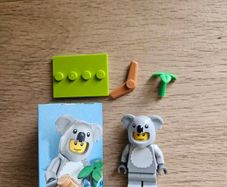 lego koala costume fan, collectible series 28